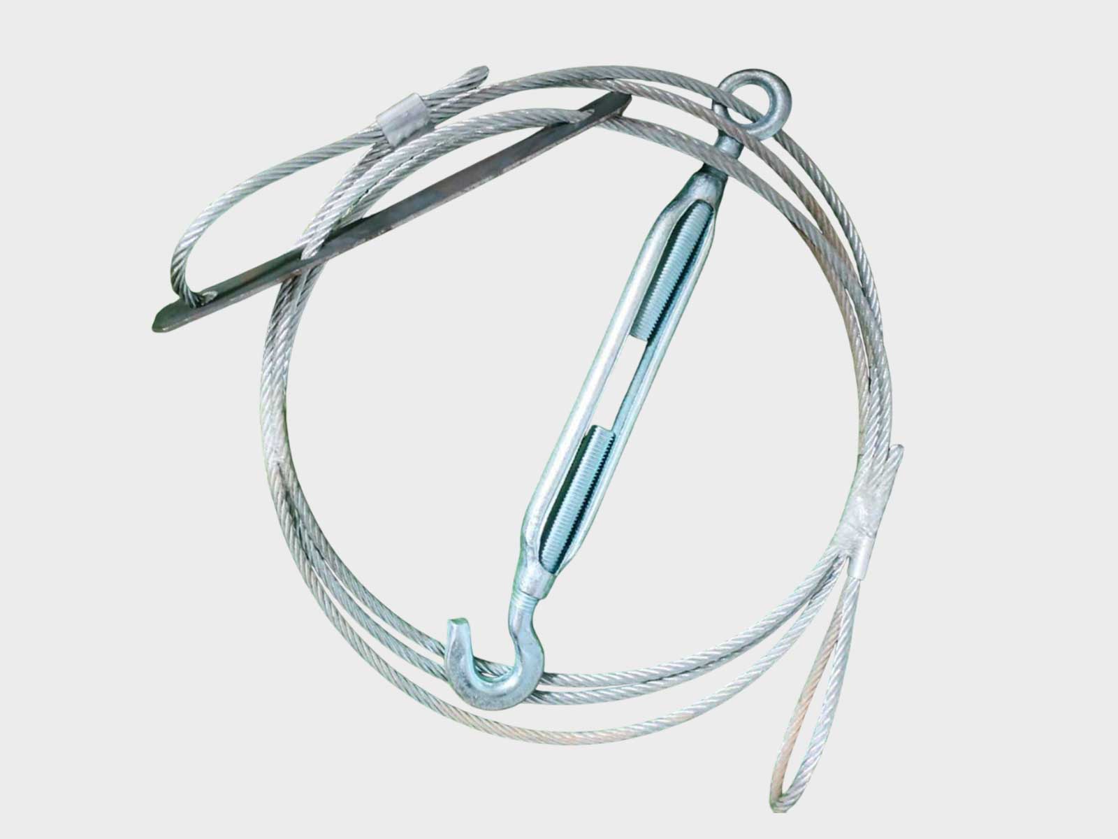 Turnbuckle with Wire Rope